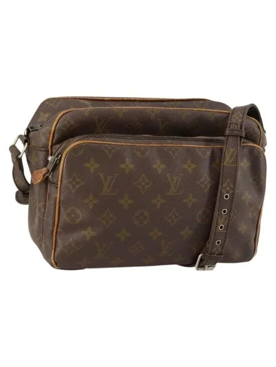 Authentic LOUIS VUITTON Monogram Migra Tour Shoulder Bag No.201 LV - Picture 1 of 16